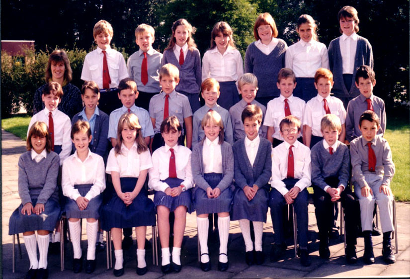 School Photo - Derby Middle Osnabruck Sept 1987